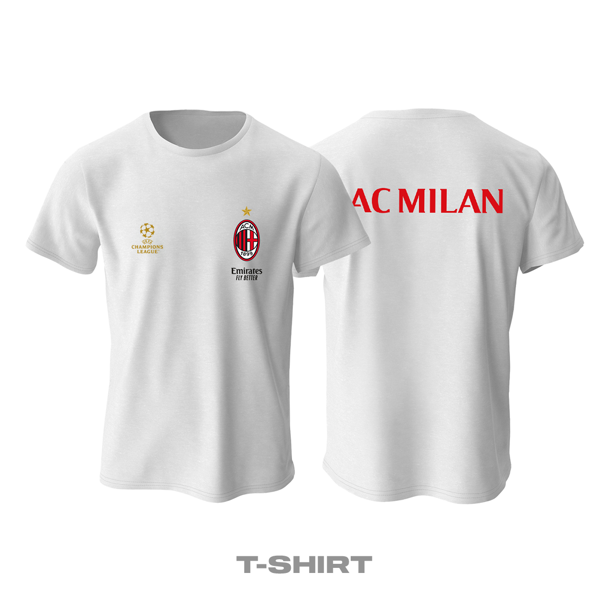 AC Milan: Club Culture Series - White Edition Tişört
