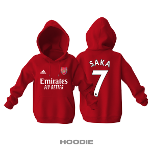 Arsenal: Home Edition 2021/2022 Kapüşonlu Hoodie 4XL