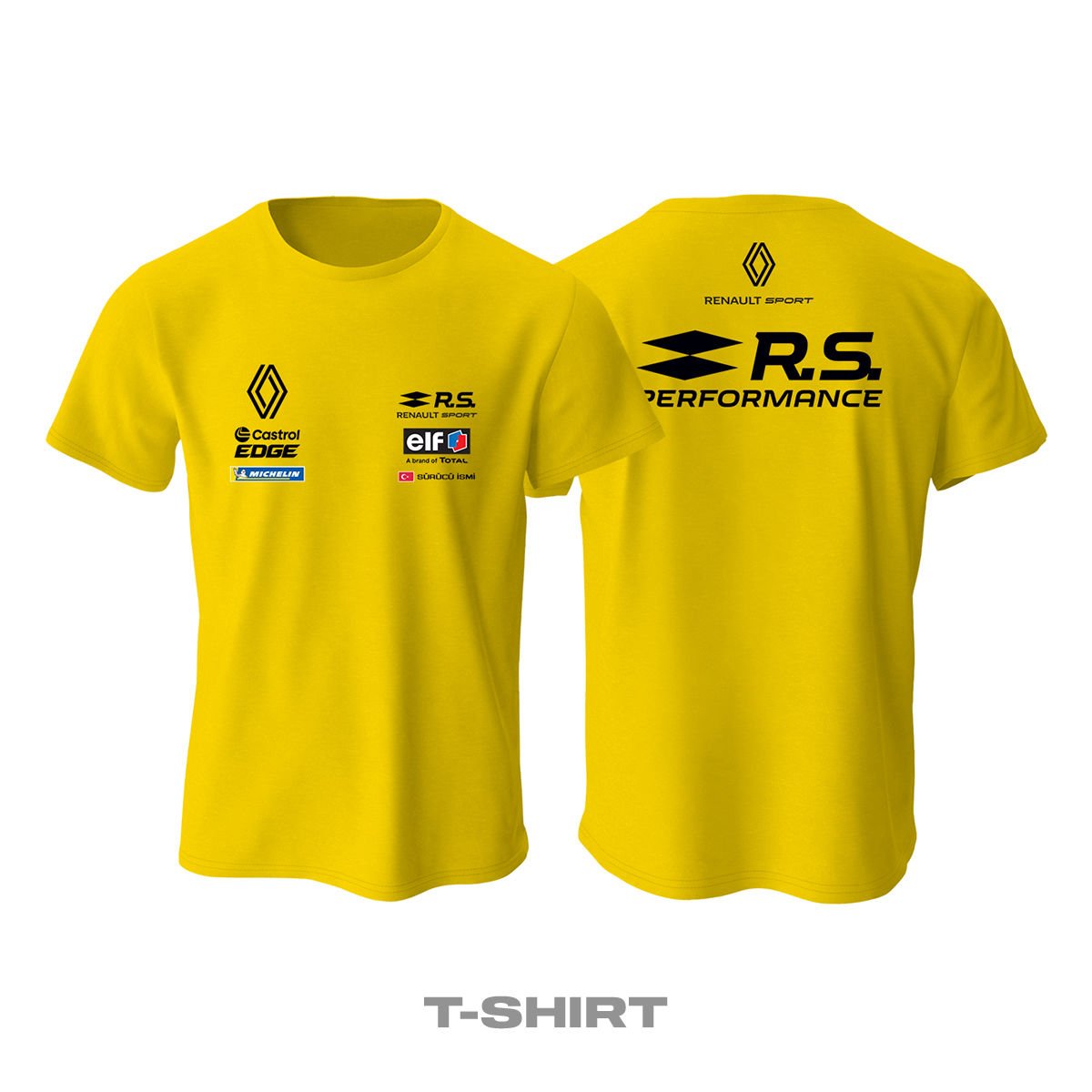 Renault: RS Sport - Yellow Edition Tişört