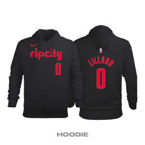 Portland Trail Blazers: City Edition 2018/2019 Kapüşonlu Hoodie XS
