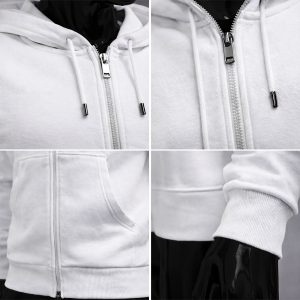 Cadillac F1 Team: Merch Edition - White 2026 Fermuarlı Hoodie
