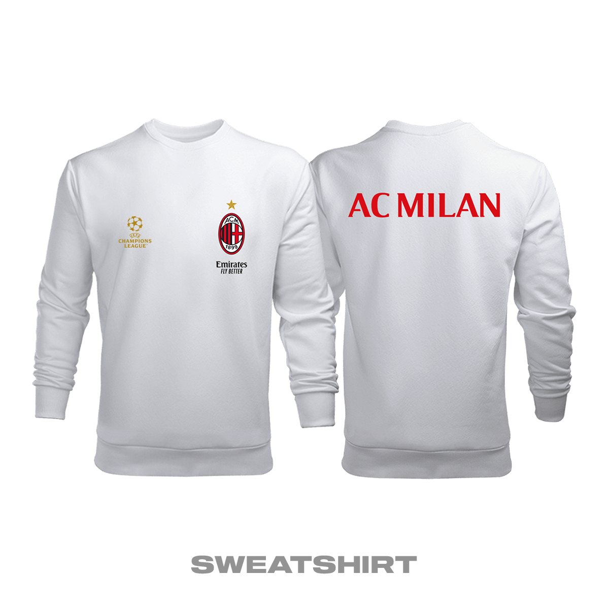 AC Milan: Club Culture Series - White Edition Sweatshirt