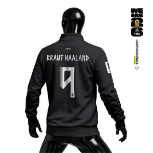 Norway: Black Edition - FIFA World Cup™ 2026 Fermuarlı Ceket