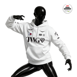 Cadillac F1 Team: Merch Edition - White 2026 Kapüşonlu Hoodie