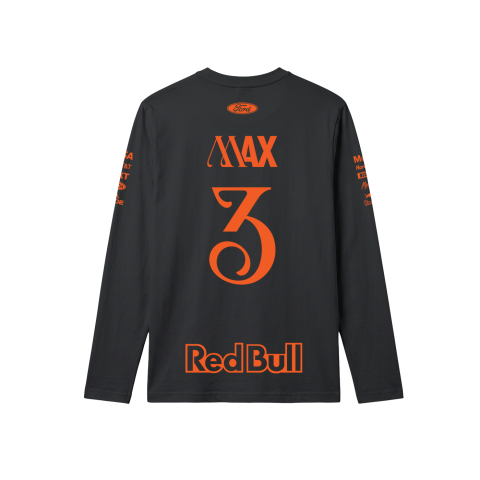 Red Bull Racing: #DutchGP Livery - Black Edition 2K27 Uzun Kol Tişört