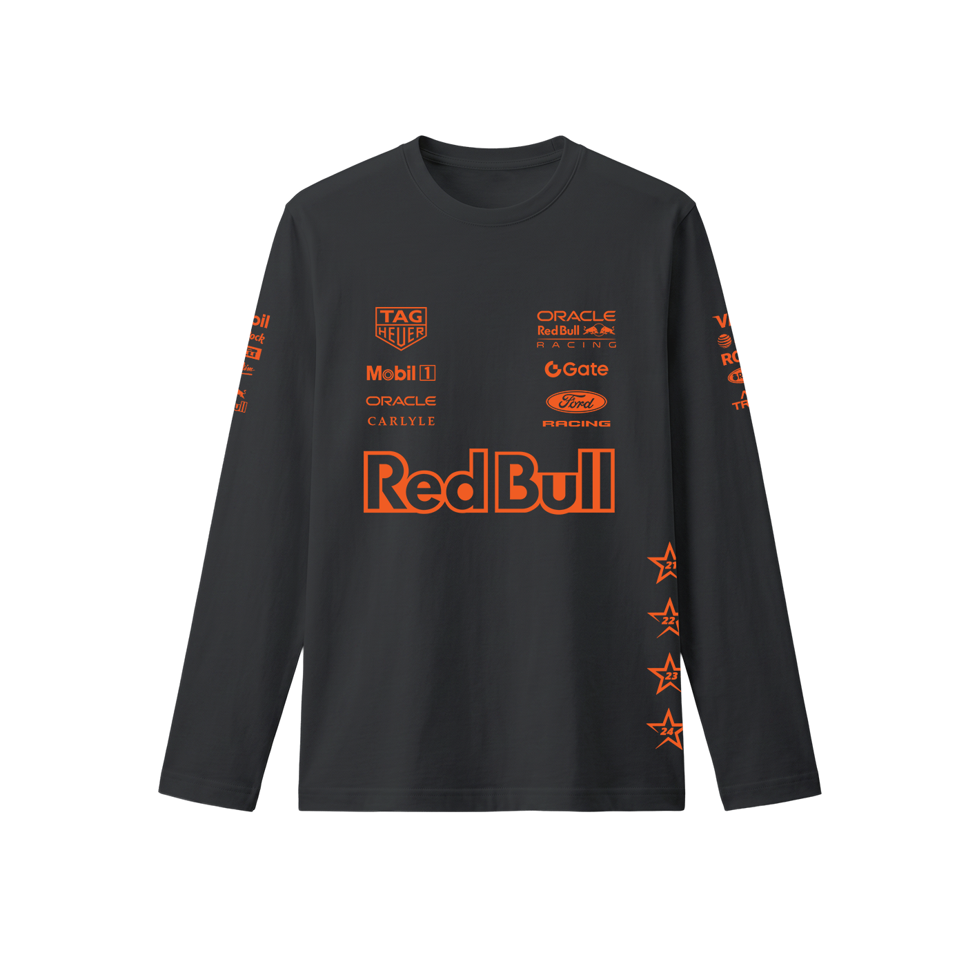 Red Bull Racing: #DutchGP Livery - Black Edition 2K27 Uzun Kol Tişört