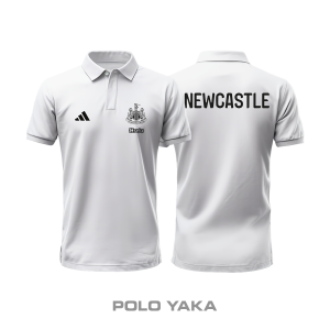 Newcastle: Club Culture Series - White Edition Polo Yaka