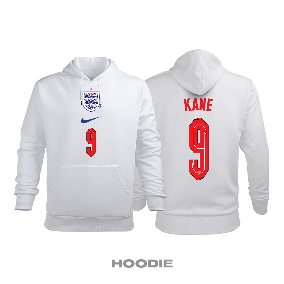 İngiltere: Home Edition 2019/2020 Kapüşonlu Hoodie L