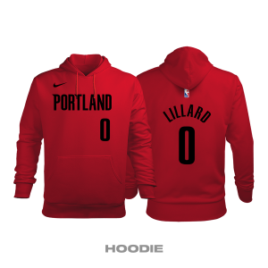 Portland Trail Blazers: Statement Edition 2017/2018 Kapüşonlu Hoodie 2XL