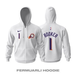 Phoenix Suns: Association Edition 2024/2025 Fermuarlı Hoodie