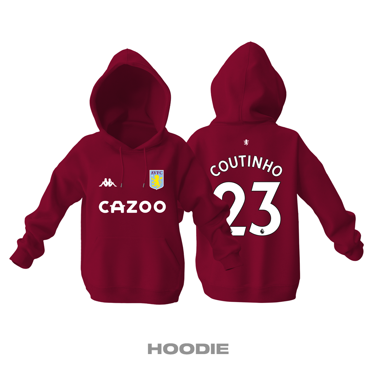 Aston Villa: Home Edition 2021/2022 Kapüşonlu Hoodie S