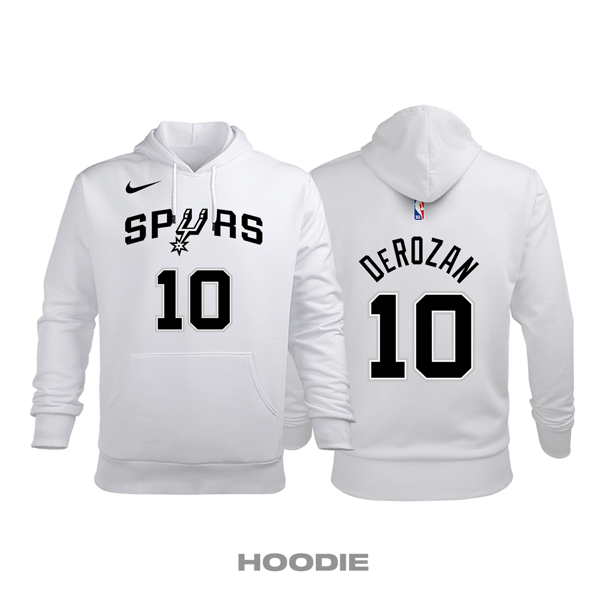San Antonio Spurs: Association Edition 2019/2020 Kapüşonlu Hoodie L