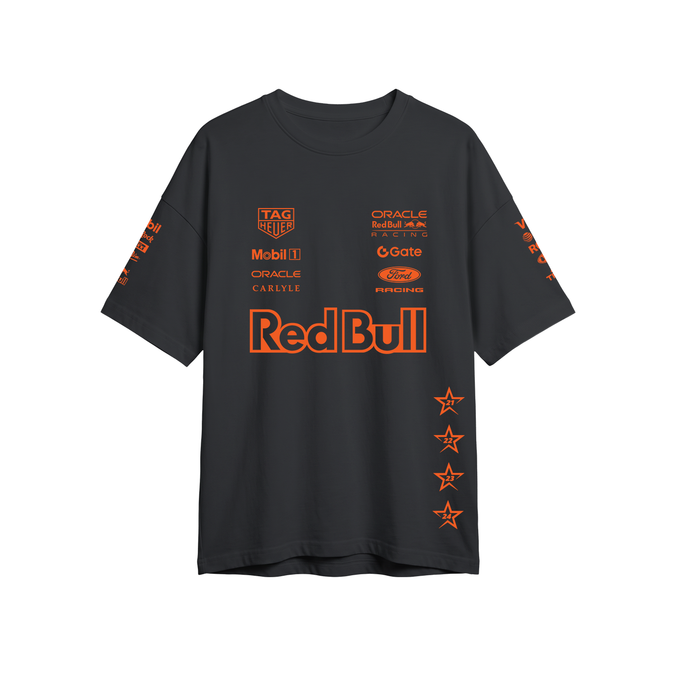 Red Bull Racing: #DutchGP Livery - Black Edition 2K27 Oversize Tişört