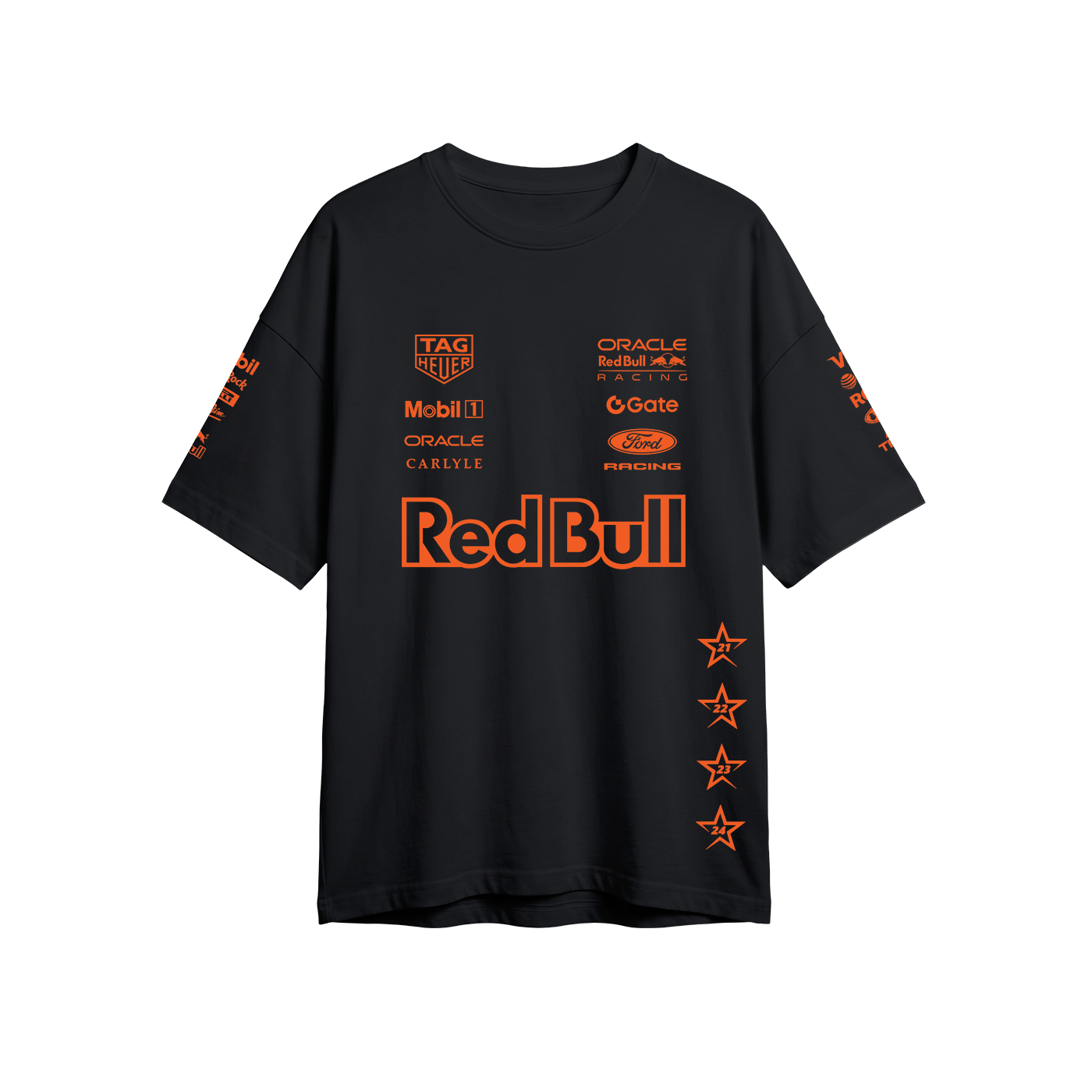 Red Bull Racing: #DutchGP Livery - Black Edition 2K27 Oversize Tişört