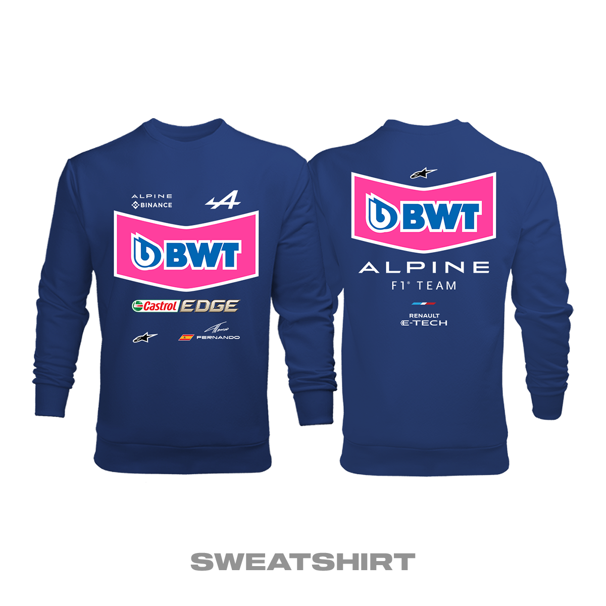 Alpine F1 Team: Navy Edition 2022 Sweatshirt XL