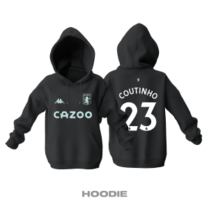 Aston Villa: Third Edition 2021/2022 Kapüşonlu Hoodie L