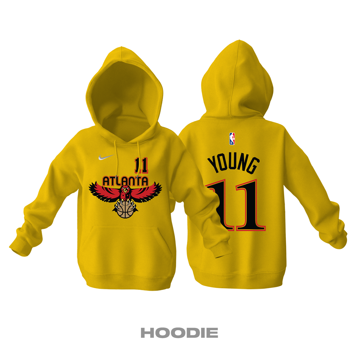 Atlanta Hawks: City Edition 2021/2022 Kapüşonlu Hoodie L