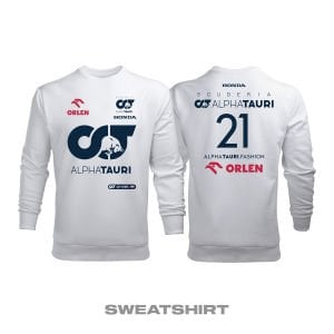 Scuderia AlphaTauri: White Edition 2023 Sweatshirt