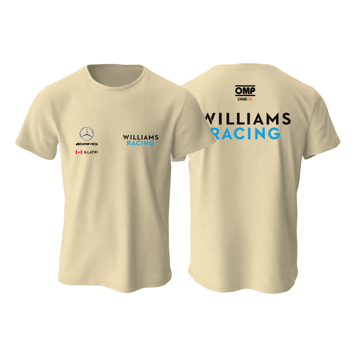 Williams Racing: Cream Edition 2022 Tişört 3XL