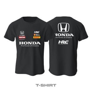 Honda: Team VTEC Black Edition 2023 Tişört