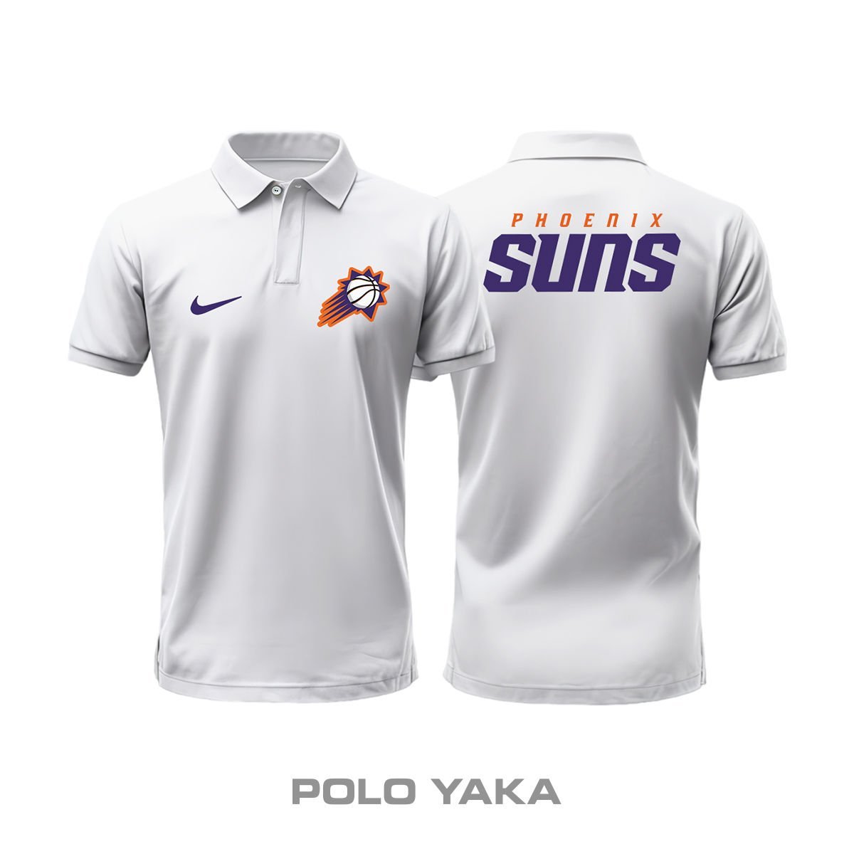 Phoenix Suns: Association Edition 2024/2025 Polo Yaka