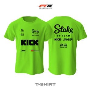 Stake F1 Team: Kick Sauber C45 Neon Edition 2025 Tişört