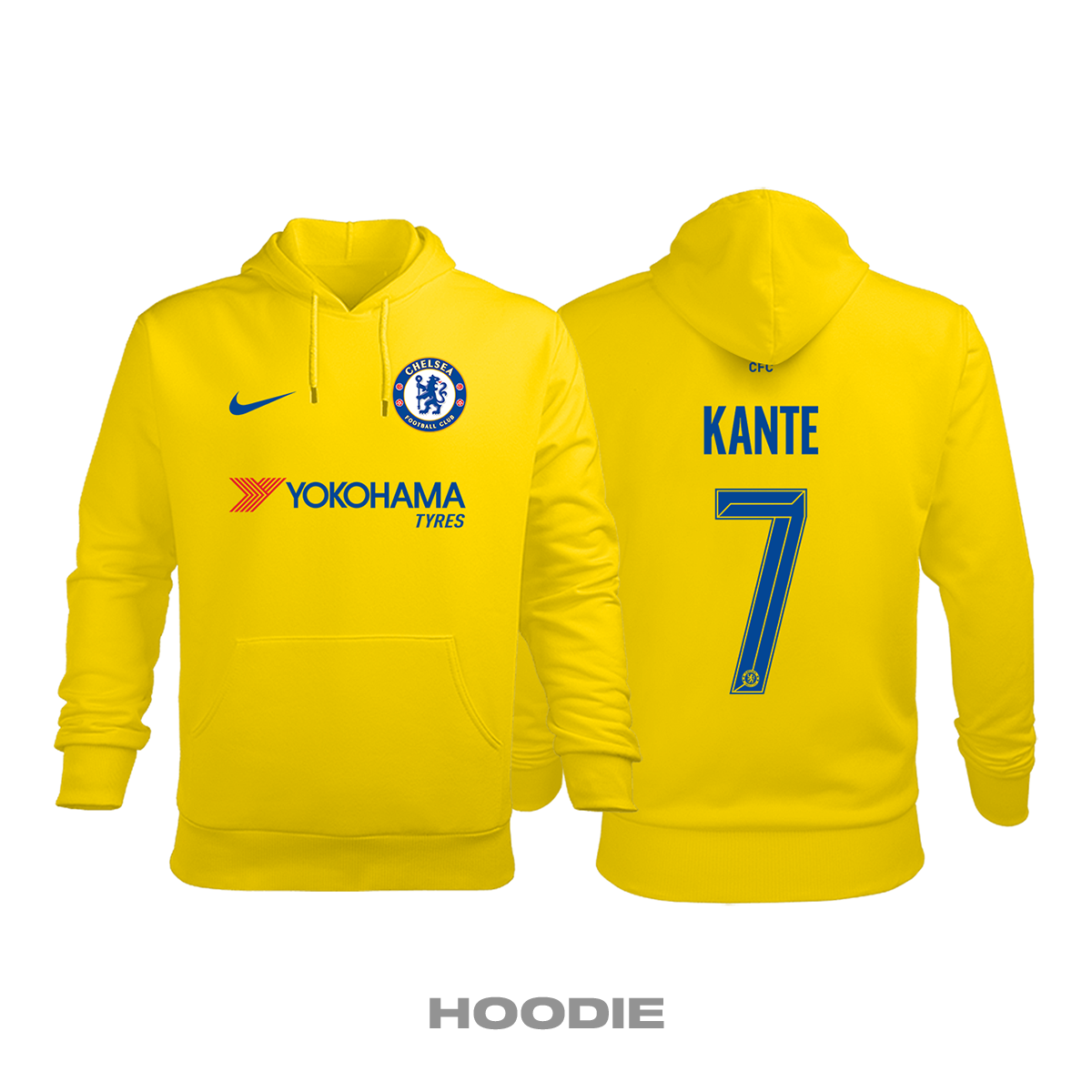 Chelsea: Away Edition 2018/2019 Kapüşonlu Hoodie XL