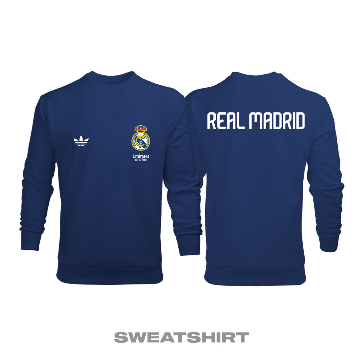 Real Madrid: Club Culture Series - Navy Edition Sweatshirt