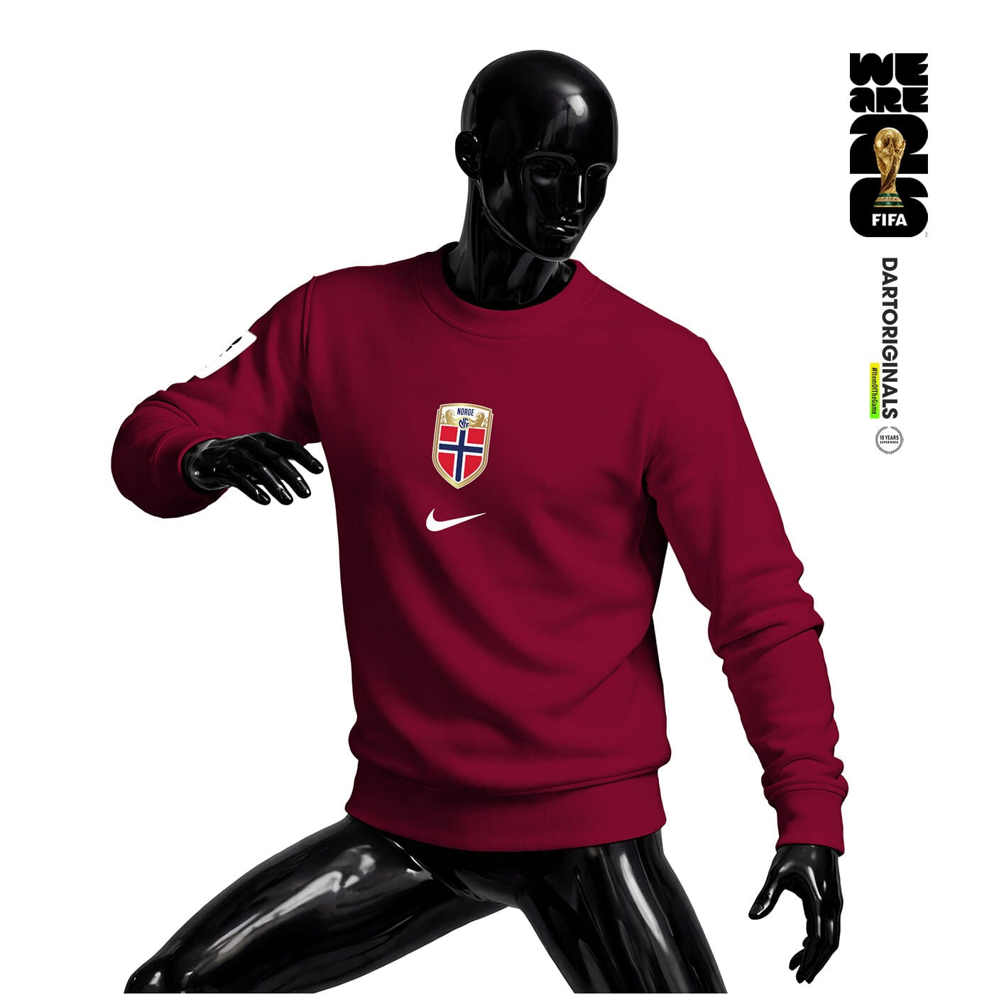 Norway: Claret Edition - FIFA World Cup™ 2026 Sweatshirt