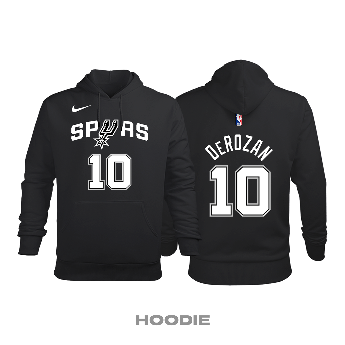 San Antonio Spurs: Icon Edition 2019/2020 Kapüşonlu Hoodie 5XL