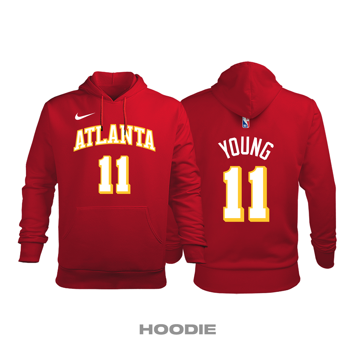 Atlanta Hawks: Icon Edition 2020/2021 Kapüşonlu Hoodie 4XL