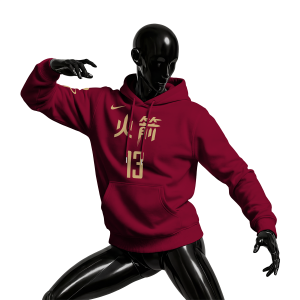Houston Rockets: Chinese New Year Edition 2020 Kapüşonlu Hoodie