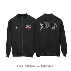 Chicago Bulls: Jordan Special Edition Fermuarlı Ceket
