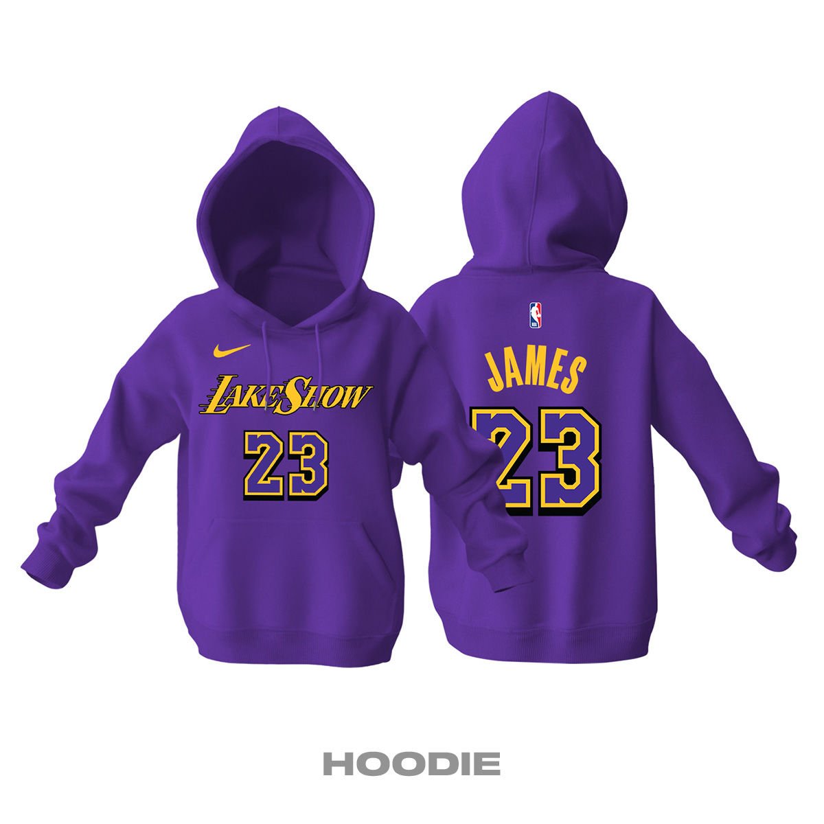 Los Angeles Lakers: City Edition 2024/2025 Kapüşonlu Hoodie