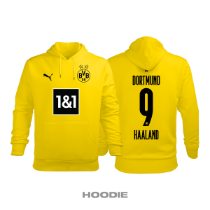 Borussia Dortmund: Home Edition 2020/2021 Kapüşonlu Hoodie XS