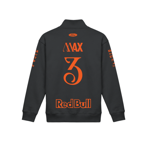 Red Bull Racing: #DutchGP Livery - Black Edition 2K27 Fermuarlı Ceket