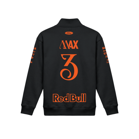 Red Bull Racing: #DutchGP Livery - Black Edition 2K27 Fermuarlı Ceket