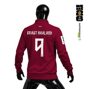 Norway: Claret Edition - FIFA World Cup™ 2026 Fermuarlı Ceket