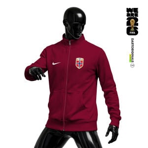 Norway: Claret Edition - FIFA World Cup™ 2026 Fermuarlı Ceket