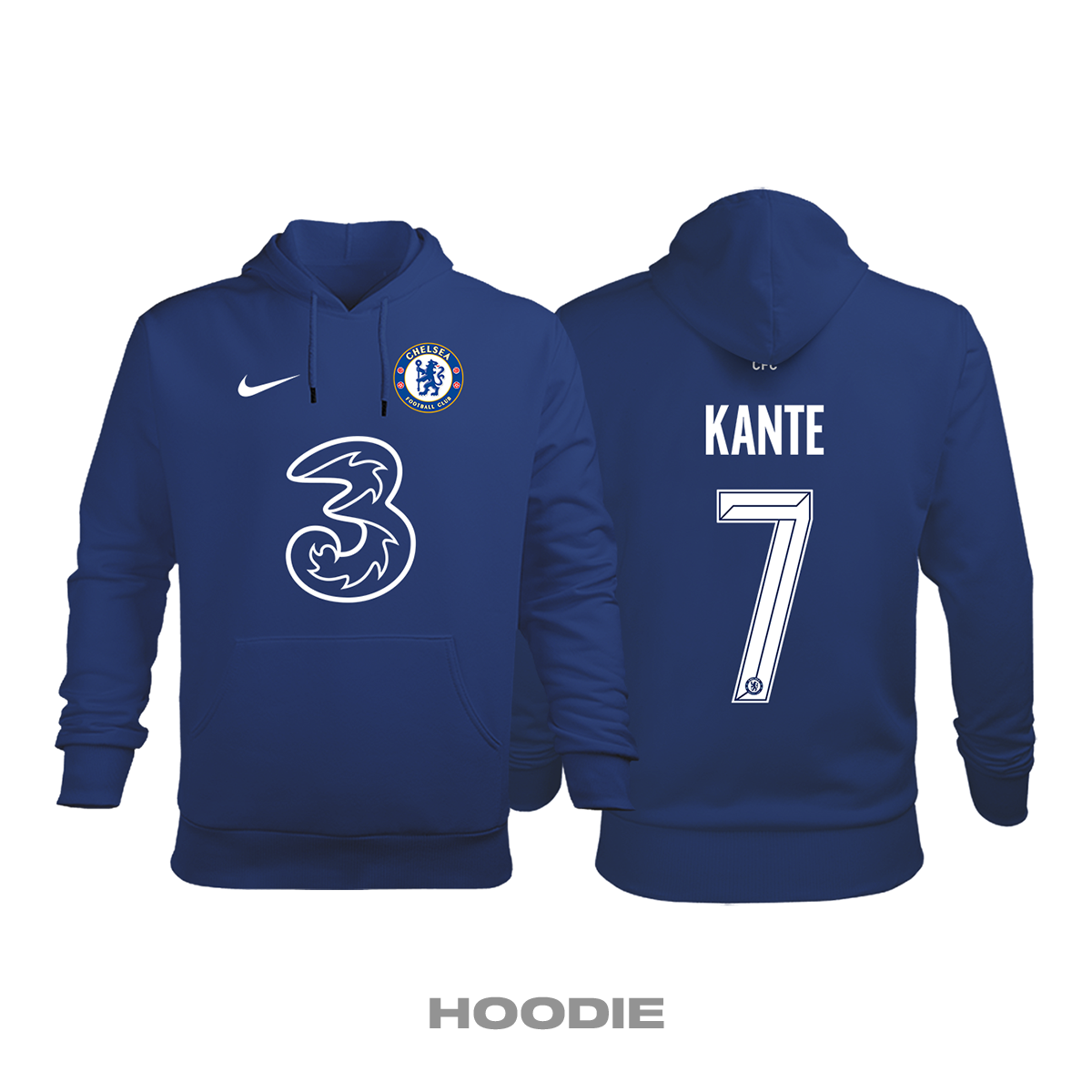 Chelsea: Home Edition 2020/2021 Kapüşonlu Hoodie L