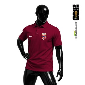 Norway: Claret Edition - FIFA World Cup™ 2026 Polo Yaka