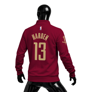 Houston Rockets: Chinese New Year Edition 2020 Fermuarlı Ceket