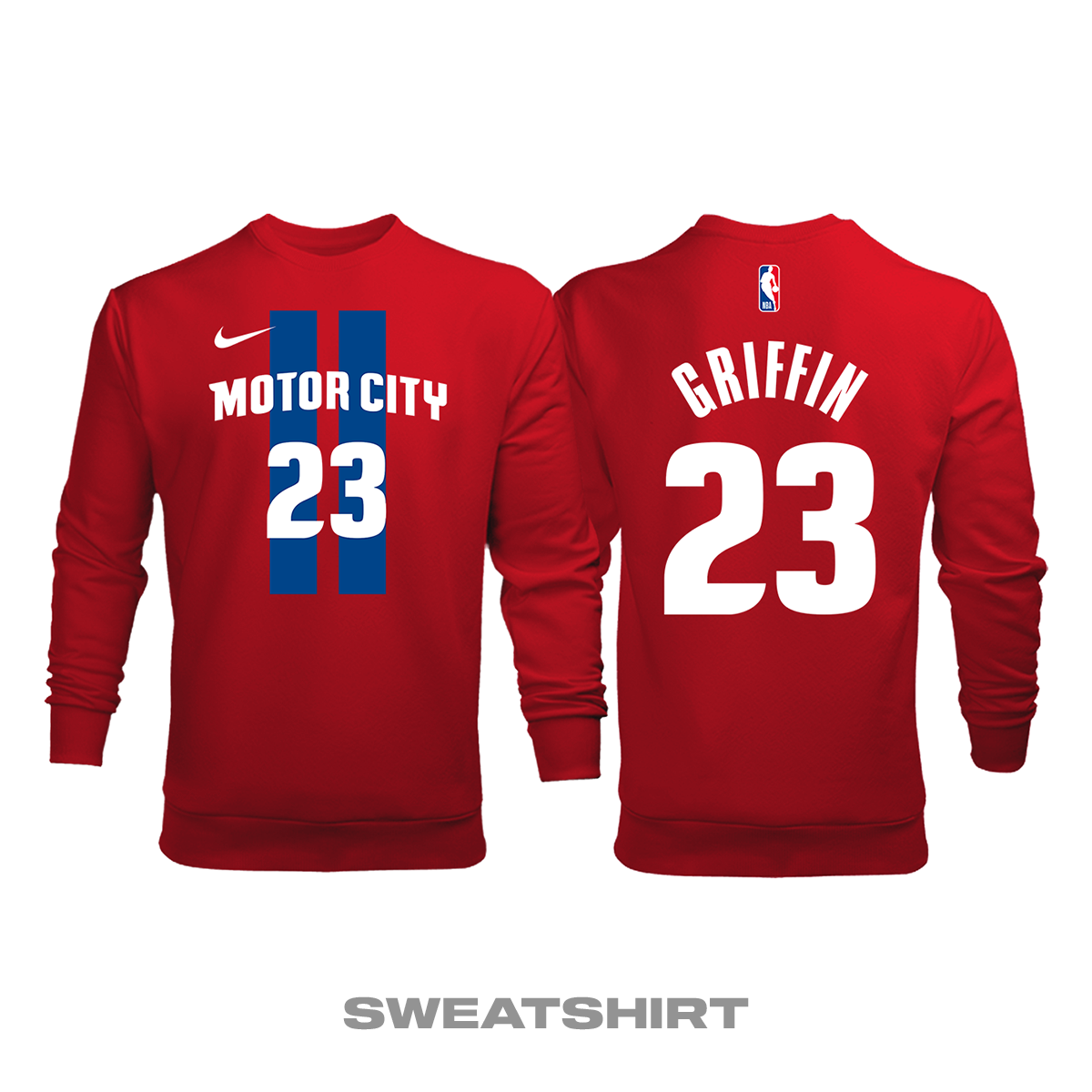 Detroit Pistons: City Edition 2019/2020 Sweatshirt M