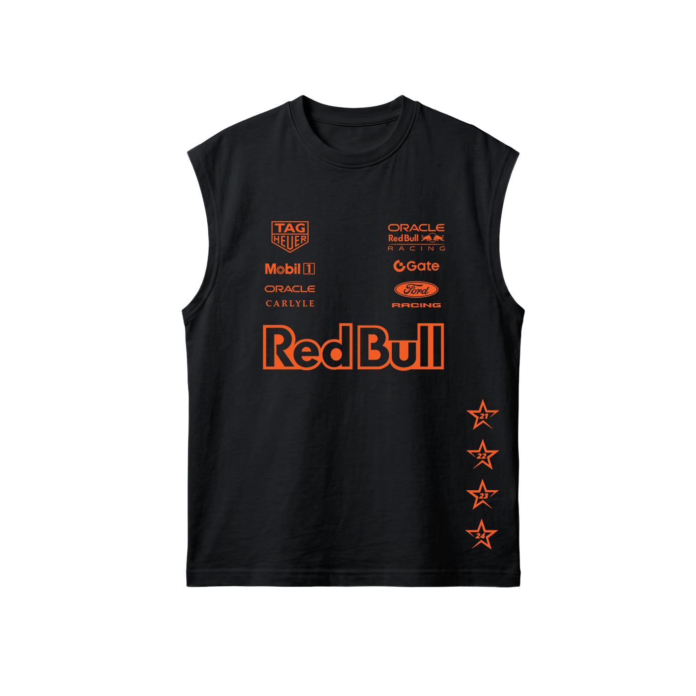 Red Bull Racing: #DutchGP Livery - Black Edition 2K27 Kesik Kol Tişört