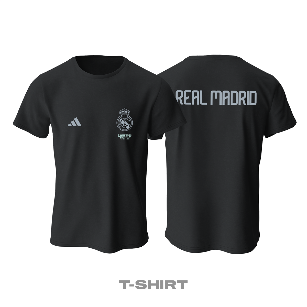 Real Madrid: Club Culture Series - Black Edition Tişört