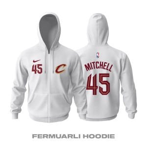 Cleveland Cavaliers: Association Edition 2024/2025 Fermuarlı Hoodie