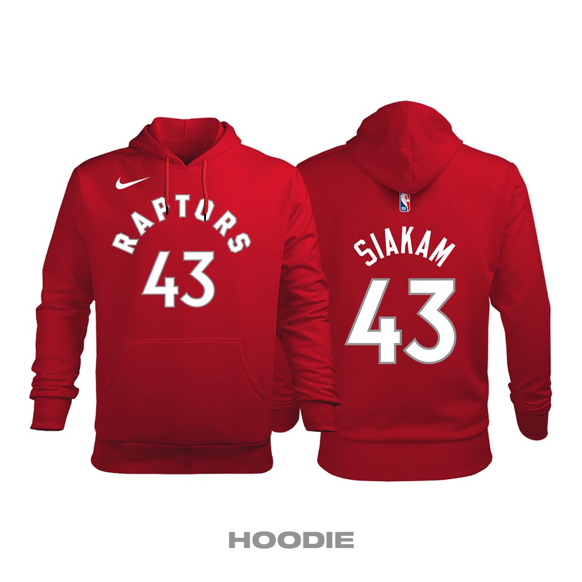 Toronto Raptors: Icon Edition 2017/2018 Kapüşonlu Hoodie S
