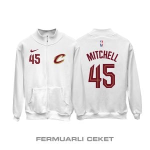 Cleveland Cavaliers: Association Edition 2024/2025 Fermuarlı Ceket