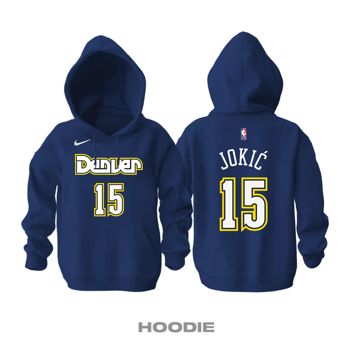 Denver Nuggets: NBA's 75th Anniversary Edition - 2K22 Kapüşonlu Hoodie