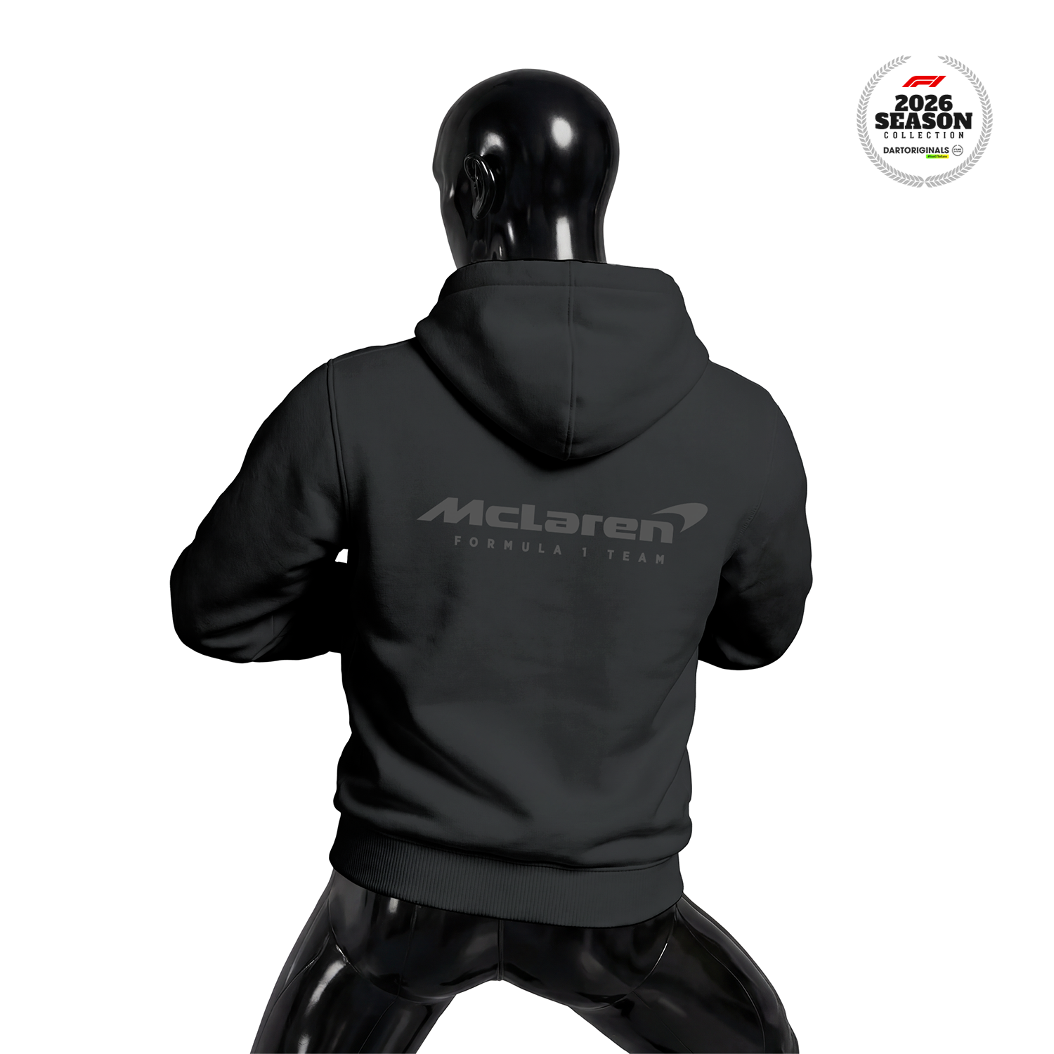 McLaren F1 Team: Blackout Edition Kapüşonlu Hoodie